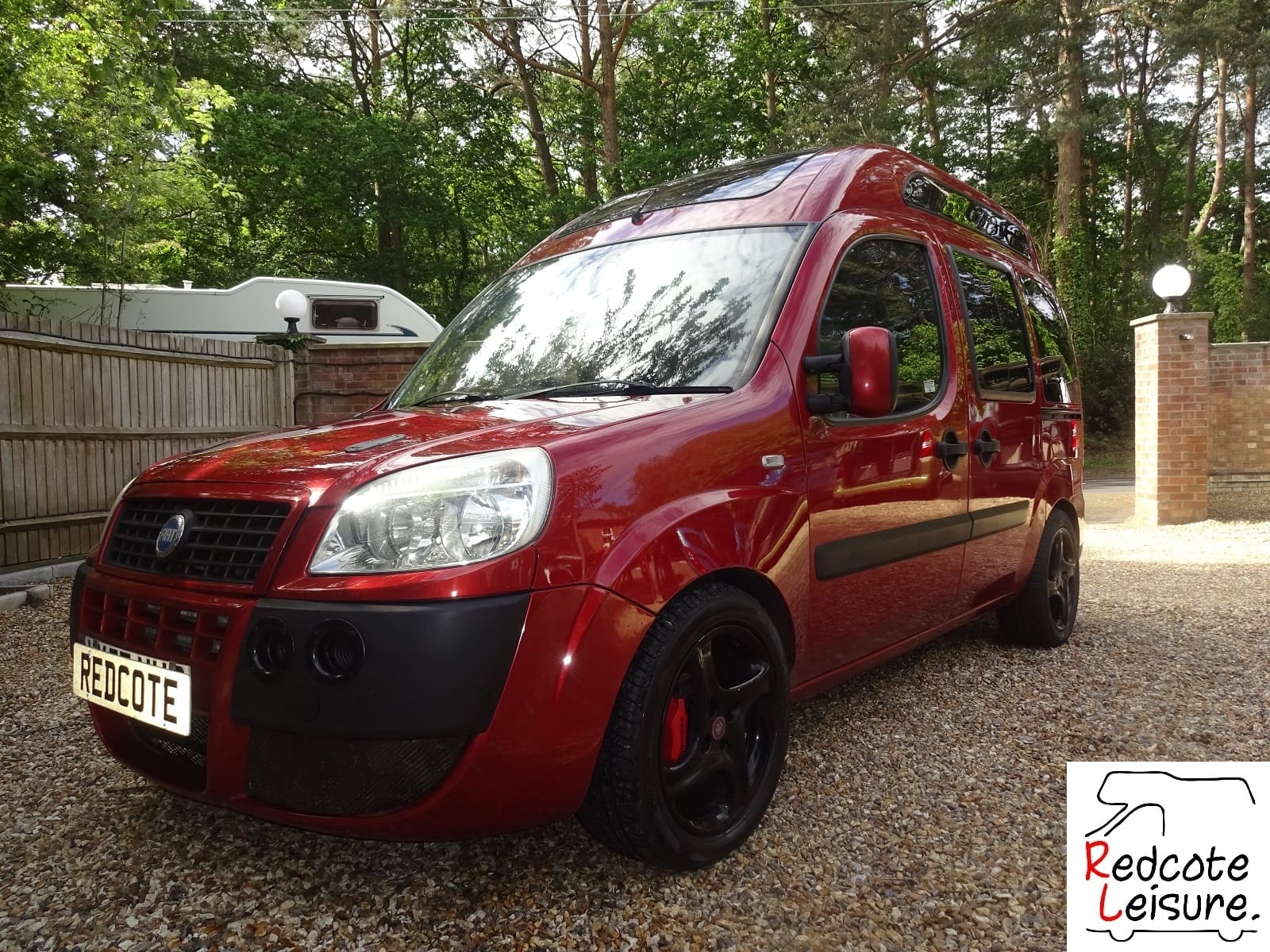 07 Fiat Doblo Dynamic High Top Micro Camper Worlds Fastest Motorhome For Sale Redcote Leisure