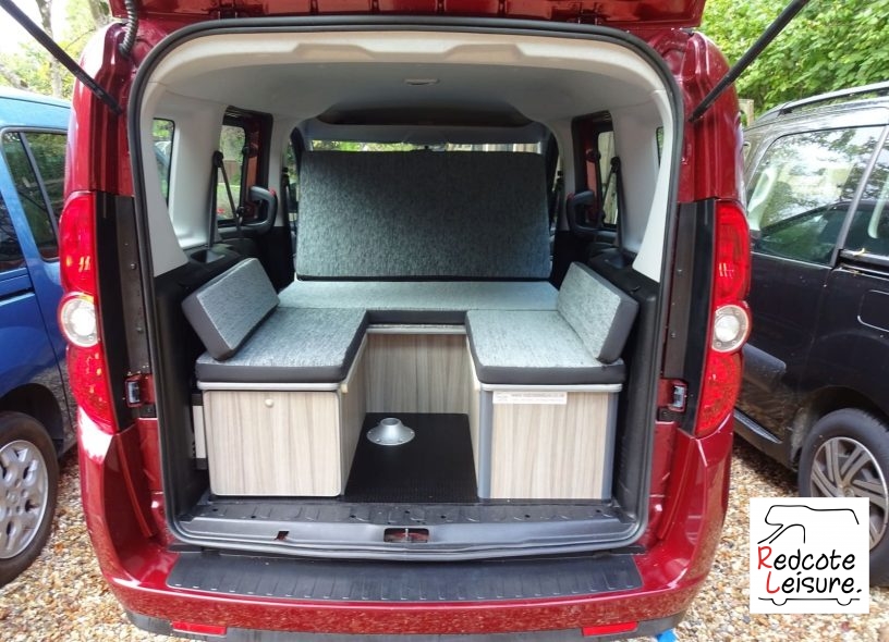 2011 Fiat Doblo Active Micro Camper Interior