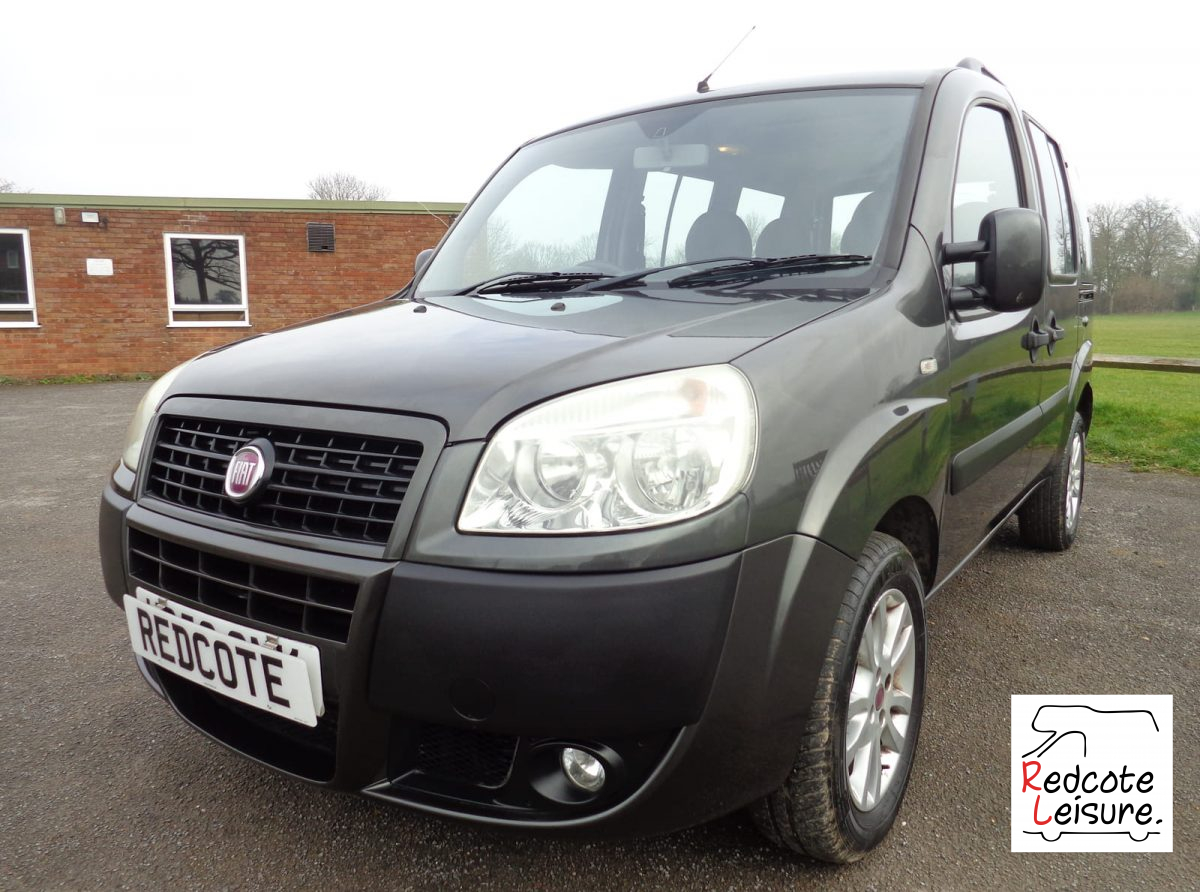 2008 Fiat Doblo Dynamic Micro Camper (1)