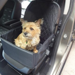 2 in 1 Dog Car Seat and Seat Protector 5
