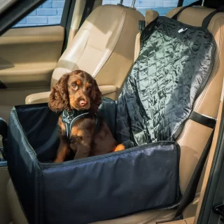 2 in 1 Pet Car Seat and Seat Protector 3