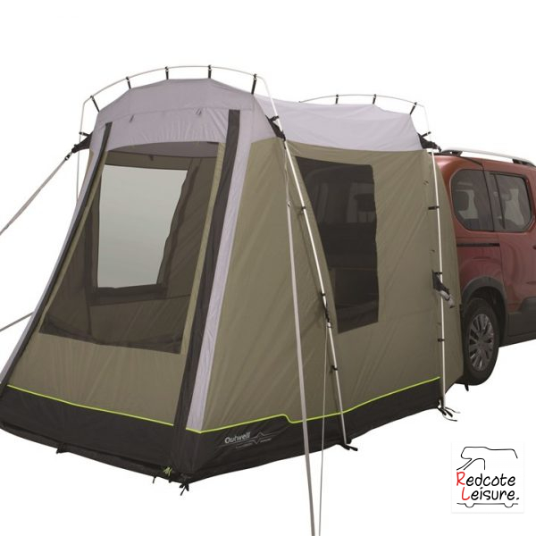 Outwell Dunecrest Rear Micro Camper Awning Full Set Up | Redcote Leisure