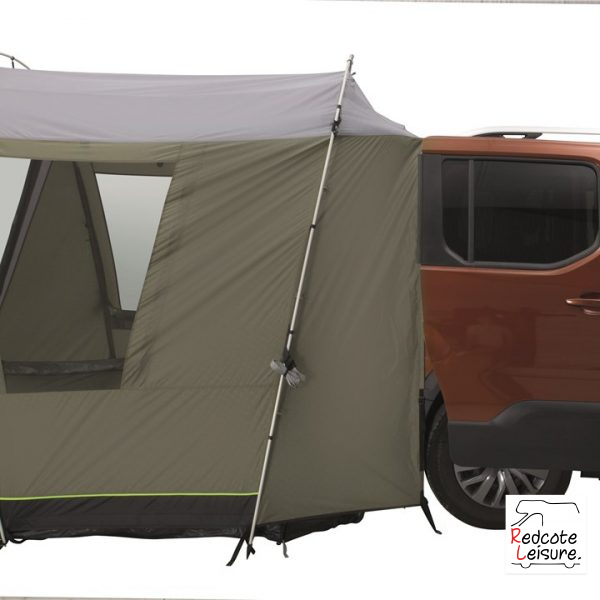 Outwell Dunecrest Rear Micro Camper Awning Full Set Up | Redcote Leisure