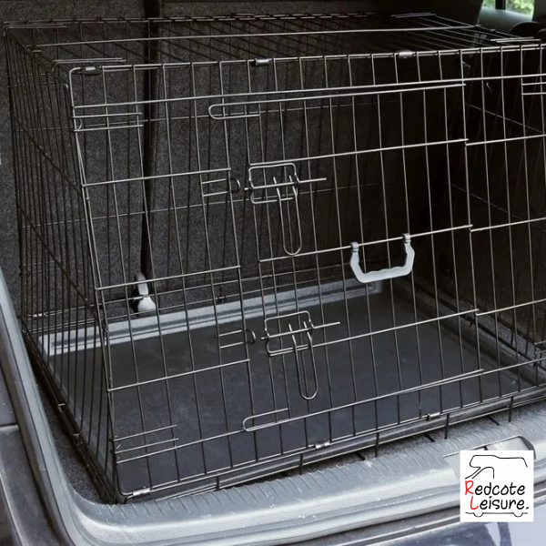 30" Folding Slanted Dog Crate Medium Redcote Leisure