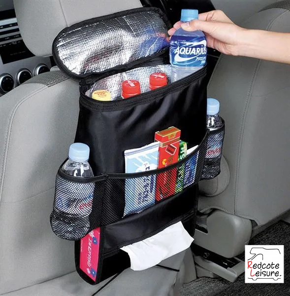 Car Seat Organiser With Insulated Main Pocket