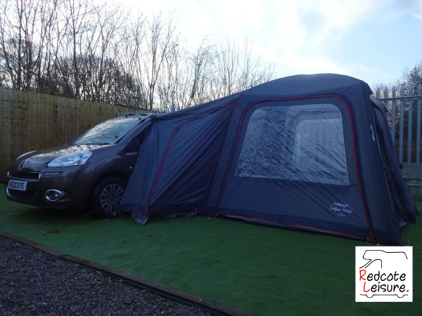 Vango Tailgate AirHub Low Rear or Side Micro Camper Awning Full Set Up