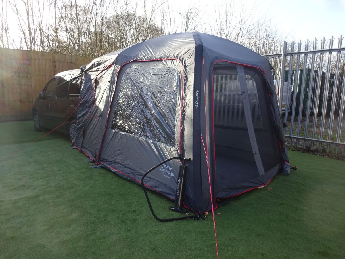 Vango Arden Tailgate, Lightweight Campervan Awning, Fast Pitch