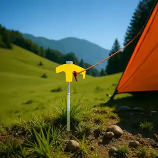 20 Piece Screw in Threaded HD Ground Rock Peg Set - Image 5