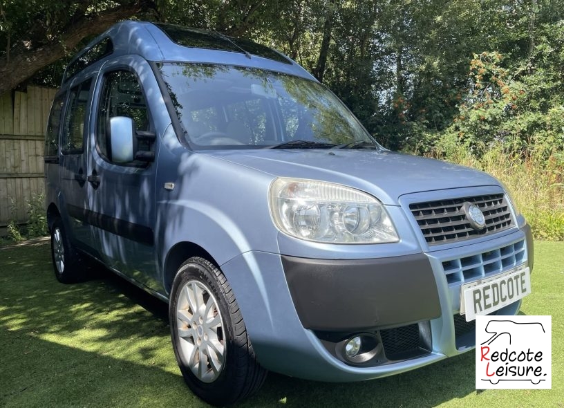 2007 Fiat Doblo Dynamic High Top Micro Camper (2)