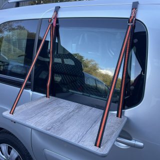 Micro Camper Sliding Door Hanging Table (10)