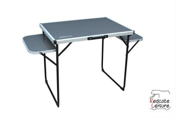 Outdoor Revolution Aluminium Top Camping Table With Folding Side Tables