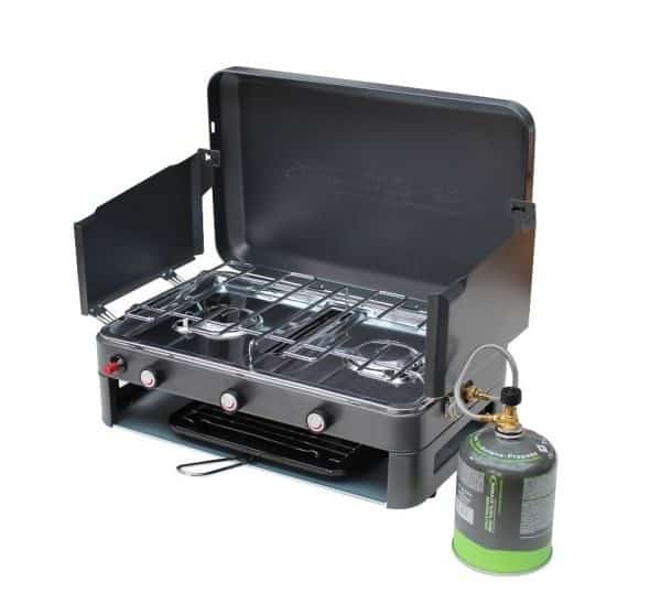 Outdoor Revolution Twin Burner Gas Stove and Grill