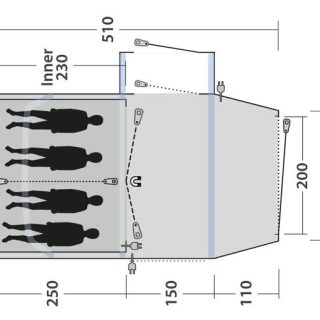 Outwell Montana 4 Air Tent 7