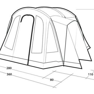 Outwell Nevada 4 Tent 5