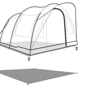 Outwell Sky 5 Footprint Groundsheet 1