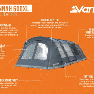 Vango Savannah 600 XL Tent (31)