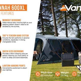 Vango Savannah 600 XL Tent (32)