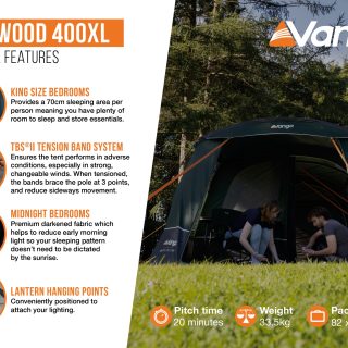 Vango Sherwood 400XL Tent (45)