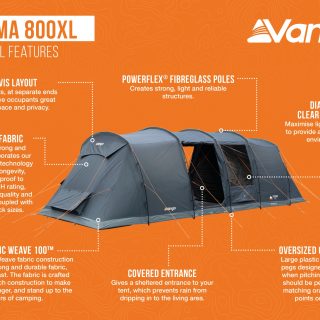 Vango Tacoma 800 XL Tent (24)