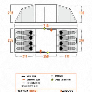 Vango Tacoma 800 XL Tent (27)