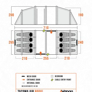 Vango Tacoma 800 XL Tent (39)