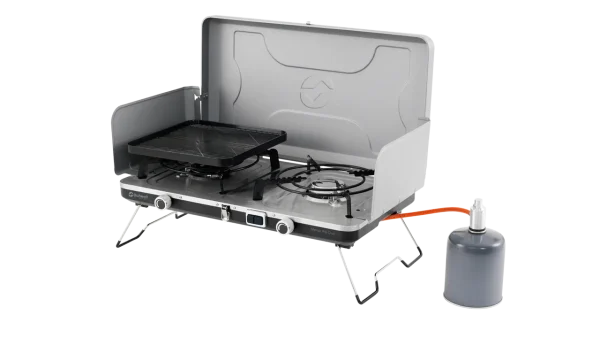 Outwell Merapi Pro Duo Deluxe Gas Stove 4