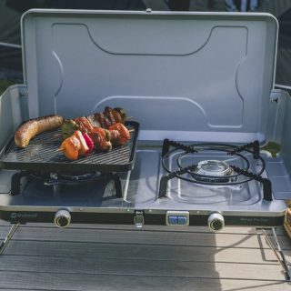 Outwell Merapi Pro Duo Deluxe Gas Stove 7