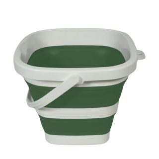 Pack and Go 5 Litre Collapsible Square Bucket with Handle