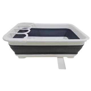 Quest Collapsible  Dish Rack with Cutlery Holder & Sink Drainer - Image 2