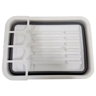 Quest Collapsible  Dish Rack with Cutlery Holder & Sink Drainer - Image 3