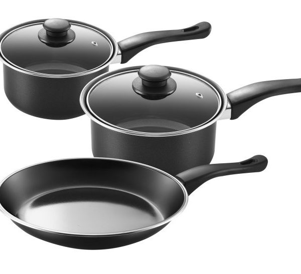 Aurora Non-Stick 5 Piece Cookware Set