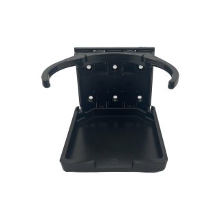 BLACK Adjustable Folding Drink Holder 1