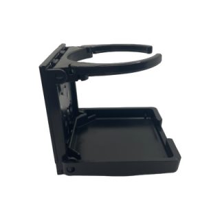 BLACK Adjustable Folding Drink Holder