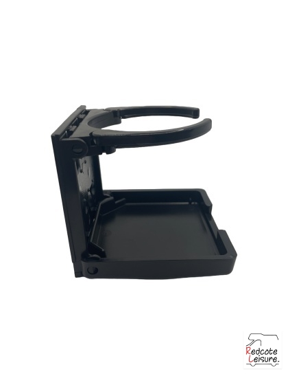 BLACK Adjustable Folding Drink Holder