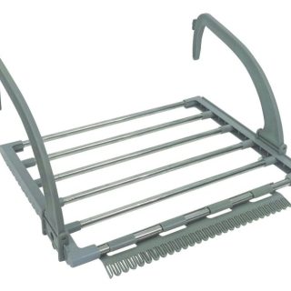 Telescopic Hook-On-Radiator Clothes Airer