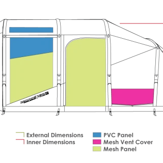 Zempire Evo TM V2 Inflatable Air Tent Ventilation