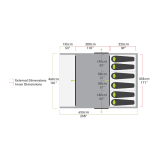 Zempire Evo TXL V2 Inflatable Air Tent Plan