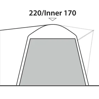 Outwell Awning Bedroom 2 berth Inner tent  A - Image 3