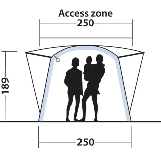 Outwell Daytona Air Side Campervan Awning - Image 10