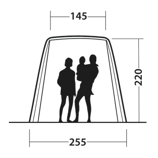 Outwell Desert Van (Side or Rear Fitting including Barn Doors) Campervan Awning - Image 15