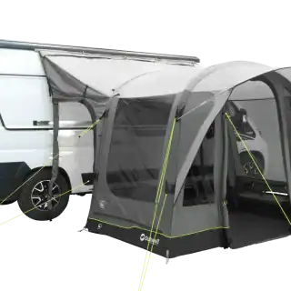 Outwell Santa Monica Air Mid-Tall Side Campervan Awning - Image 3
