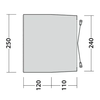 Outwell Sleep Annexe Cross PowerAir - Image 10