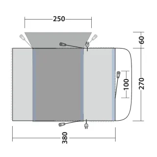 Outwell Wolfburg Air Cozy Carpet - Image 8