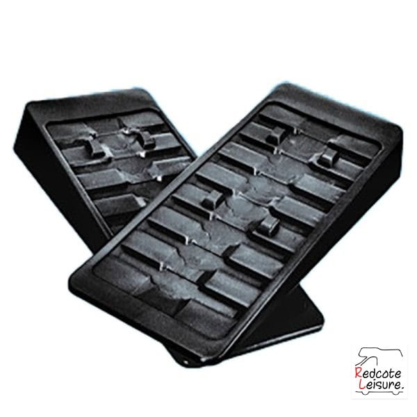 Pennine Black Medium Levelling Ramps, pack of 2