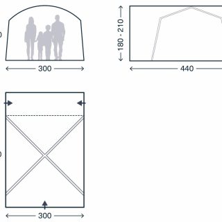 2026 Kampa Roam Air TC Low Side Campervan Awning - Image 6
