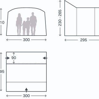 2026 Kampa Traverse Air Low Side Campervan Awning - Image 16