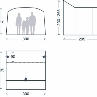 2026 Kampa Traverse Mid Side Campervan Awning - Image 3