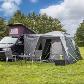 2026 Outdoor Revolution Cayman Air LOW Side Campervan Awning including  Footprint Groundsheet - Image 8