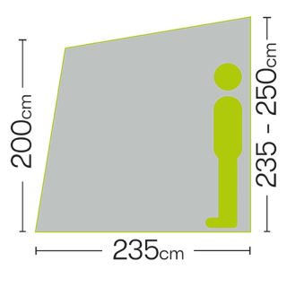 Quest Falcon Pro 220 Air Caravan Porch Awning - Image 5