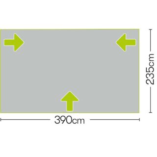 Quest Falcon Pro 390 Air Caravan Porch Awning - Image 6